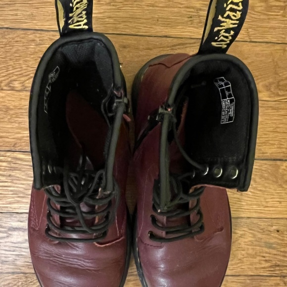 JUNIOR LEATHER LACE UP BOOTS - Picture 3 of 7